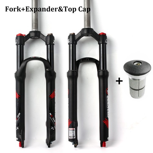 US 26//27.5//29/" MTB Suspension Fork Disc Brake Aluminum Bike Crown Forks 1-1//8/"