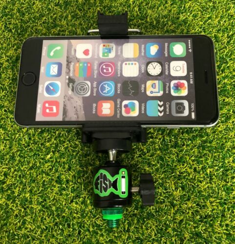 Carp FiSH i Mobile Phone Holder With Cold Shoe  Mount For Fishing Bank Stick 