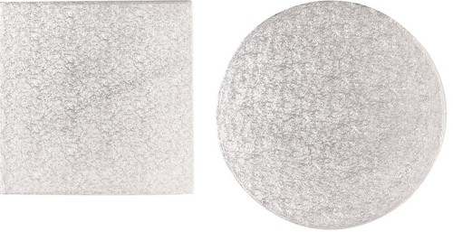 Cake Boards Cards 3mm Round Square Strong 10,12,14,16,6,7,8,9 wedding birthday