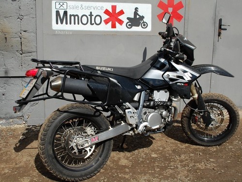 Suzuki DRZ 400 SM Complete rack luggage system Black Mmoto SUZ0029