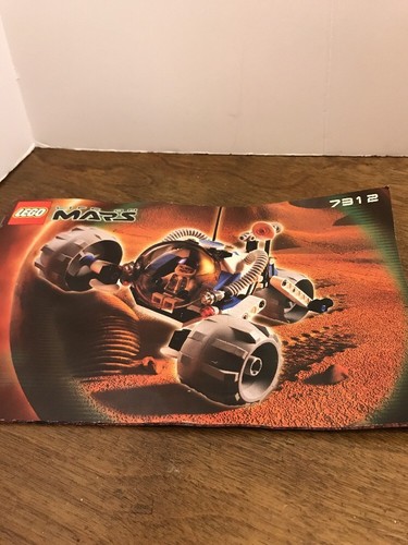 Lego 7312 Life on Mars T3 Trike Complete Set Minifig Doc No Box