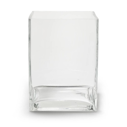 Glasvase dekoglas cube cube H 25 cm 18x18cm Carré Transparent jodeco
