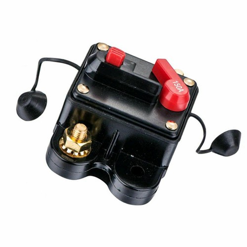 12V-24V DC Circuit Breaker Inline Fuse Inverter Waterproof Manual Reset80 Amp
