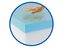 5FT Kingsize Cool Blue Foam Mattress Topper 150cm x 200cm 2/" Inch