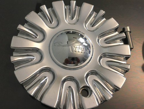 1 Screw included TYFUN CHROME CENTER CAP CTW70602