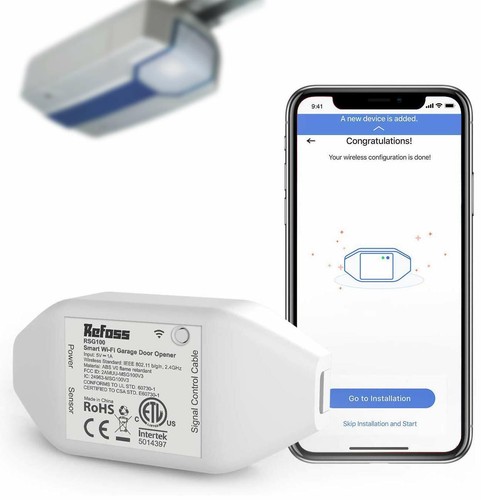 Smart Garagentoröffner Wlan Fernsteuerung Mit Ehomelife App Kompatibel Refoss