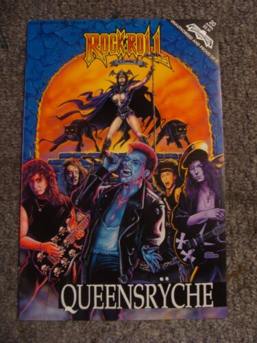 Rock 'N' Roll Comics #20 1990 Revolutionary Comics * Queensrÿche/Tesla 