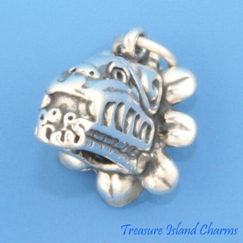 Maya God KUKULKAN Feathered vetements serpent 3D 925 Sterling Silver Charm Mexique