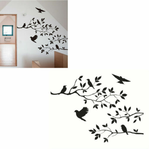 1PC Non-toxic Removable DIY Creative Tree Branch Birds Wall Sticker 