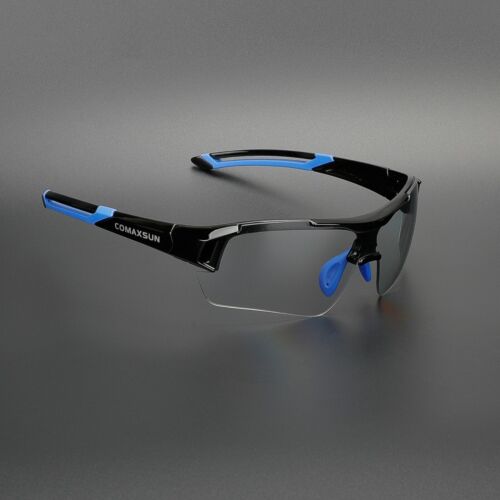 Comaxsun Photochromic Cycling Glasses Discoloration Bike Goggles Sports Eyewear