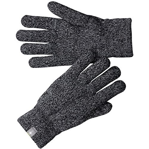 Mens Cozy Glove Touchscreen Size//Small//Medium 6/"W Blk Wool Nylon Poly Elastane