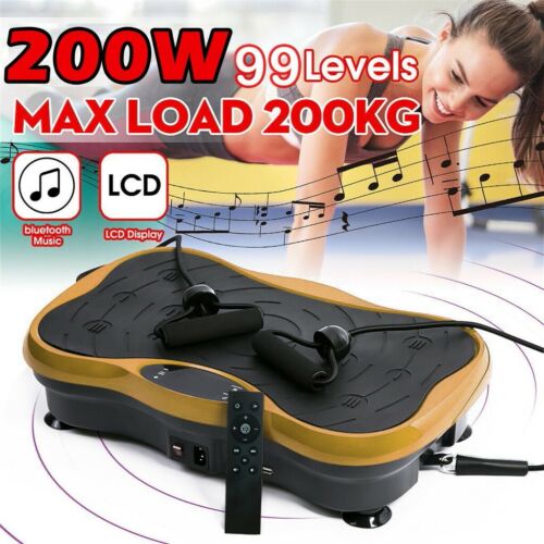 Body Vibration Exercise Machine Plate Platform Massager Fitness Muscle Home Gym