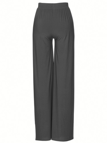 Marlene Pantaloni Magna Lagenlook strech Pantaloni Stretch rundumdehnbund GRIGIO SCURO