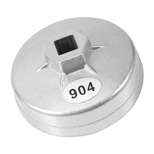 904 Oil Filter Cap Wrench Cap Type Oil Filter Socket Remover Tool Aluminum Alloy