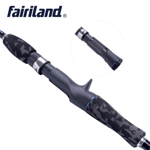 6/'//6.6/'//7/' 2-Sec//with spare tip M Carbon fiber casting fishing rod with a bag