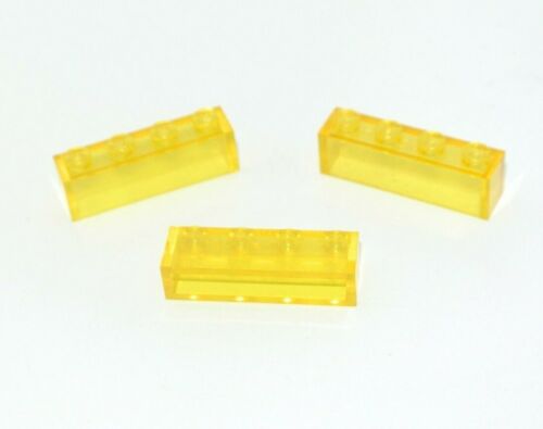 LEGO Espace réf 3066 trans-jaune 3x brique 1 x 4 set 6985 497 928 6970 483
