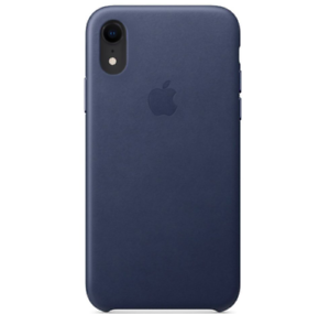 Nueva Original Genuina Apple Cuero Cubierta Estuche para iPhone XR 6,1" Azul Oscuro 