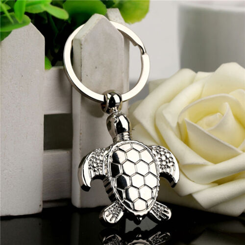 1PC Sea Turtle Pendent Keychains Keyring Keyfob Key Ring Holder Lovely Gift AL 