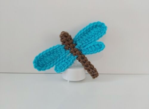 Crochet Tejido A Mano Catnip Juguete Gato Bug Insectos Estanque Rana Pato Libélula