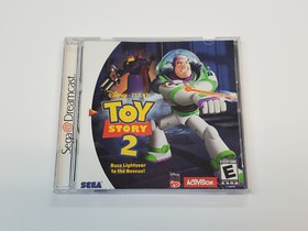 Toy Story 2 MANUFACTURE DEFECT MANUAL CIB Complete Game Sega Dreamcast Tested *