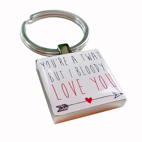 Metal Keyring Personalised with Photo and Engraving on back Father/'s day Gift