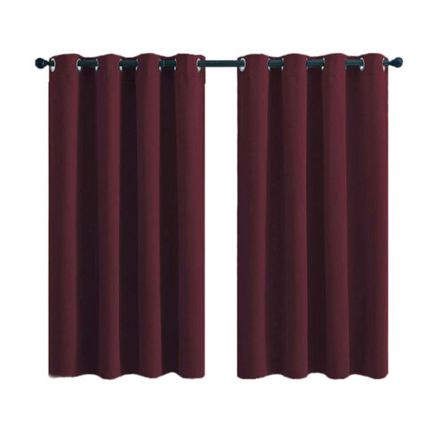 Waterproof Outdoor Curtains for Patio Sun Blocking 2 panels Thermal Insulated