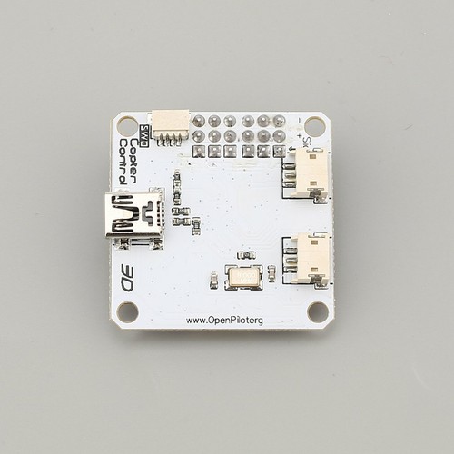 Novo OpenPilot CC3D 32 Bits Controlador De Voo Para Mini vários rotores QAV250 Branco