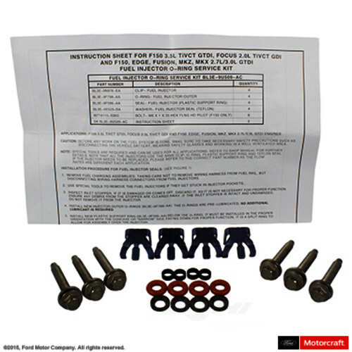 Fuel Injector O-Ring Kit-EcoBoost Upper Lower MOTORCRAFT CM-5242
