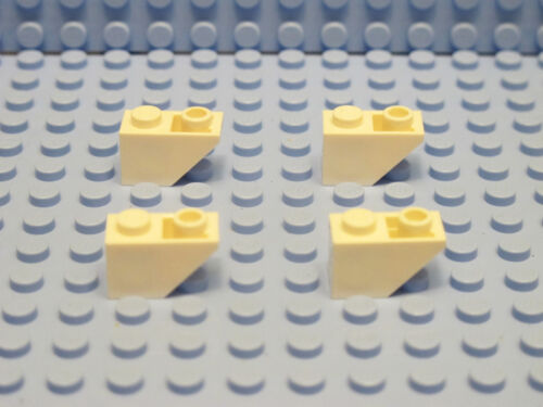 4 Brick 1x2 Inverted Sloped Roof Tile Choose Your Color LEGO 3665 Qty