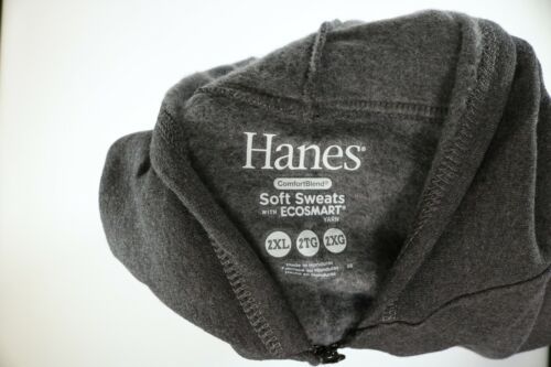 NEW Details about   Womens Hanes Gray Full Zip Hoodie NWT 2XL 