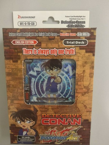 Future Card Buddyfight BFE-S-TD-C01 Detective Conan Side White Trial Deck
