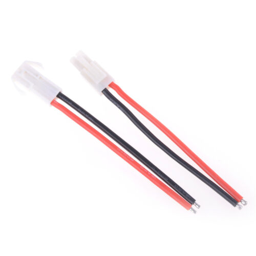 1 Pair Mini Tamiya Connector Male /& Female 2pin Battery wire 16AWG V!