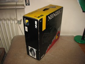 (BOX ONLY) BOX+POLYSTYRENE FOR NEO GEO CD FRONT LOADER CONSOLE