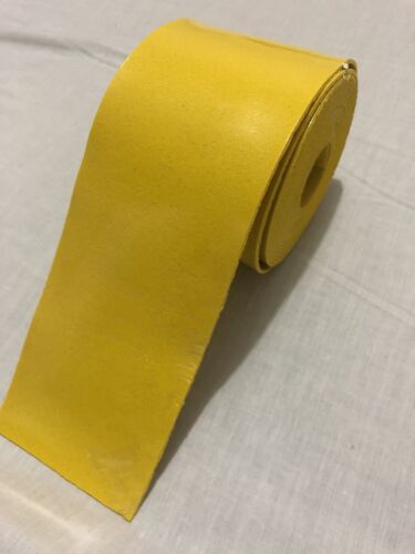 Thermoplastic road line marking yellow 5metres 100mm 