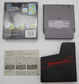 Golf | Nintendo NES | small box Bienengräber komplett OVP boxed CIB