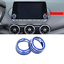 Dashboard Console Knob blue Trim Cover Set For Nissan Sentra 2020 2021