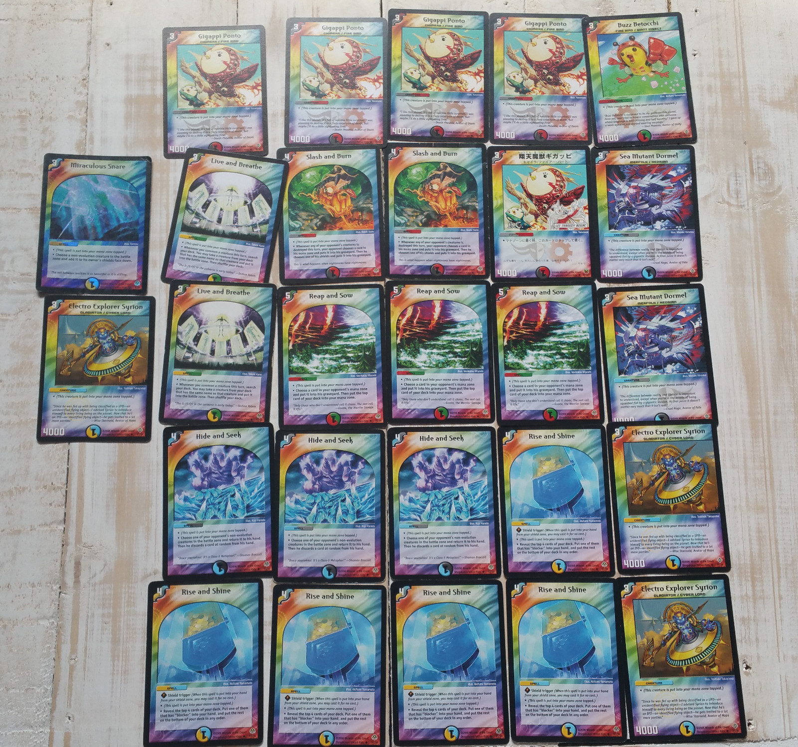 Myydään Duel Masters Promos/Foils/Non Foils/Booster Packs S-l1600