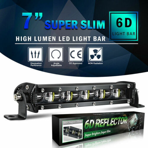 8inch 480W LED Work Light Bar Flood Spot Beam Offroad 4WD SUV Driving Fog La ZC 