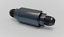 Motor K-Swap AN8 100 Micron Black Aluminum Inline Fuel Filter /Petrol Universal 
