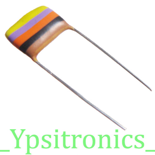 Lotx3 diapositives CONDENSATEUR POLYESTER CAPACITOR 0,047uf 47nf 100 V 10 mm PHILIPS-NEUF 