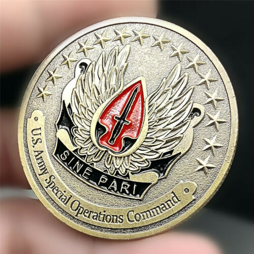 Details about   US Military Army Special Operations Command Challenge Coin Collection 