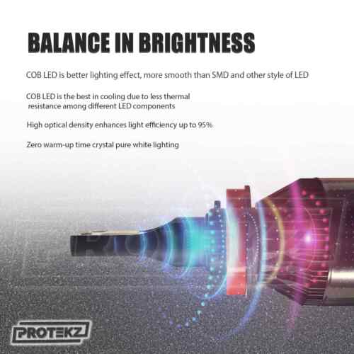 120W 12800lm 360 LED Headlight Kit H4 HB2 9003 Hi/low beams HID 6000K Bulbs 