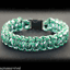 KELLY GREEN CAMO-Paracord Corde Survie d/'urgence Bracelet-Made in USA