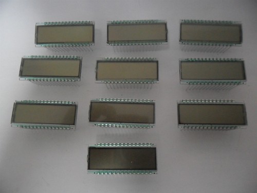 10x GTK Optoelectronics LCD Glass Display GTK-844TR6N2 6 Digits GAL CUFT M^3