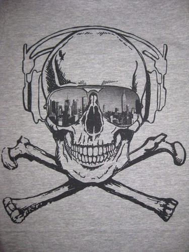 Kids Boys Grey Long Sleeved Gothic Skeleton Skull T-Shirt Top Ages 4-9 New