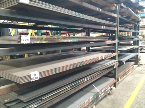 5//8/" .625 HRO Steel Sheet Plate 4/" x 8/" Flat Bar A36 grade