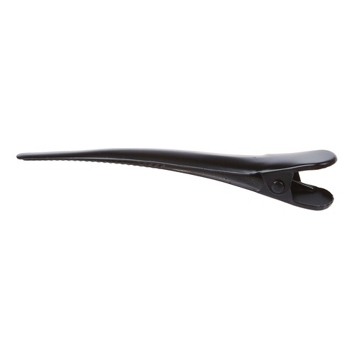 10 Stueck-Schwarz Metall Einzelne Haar Clips Alligator Zinke Haarspange 3.1 K0C7