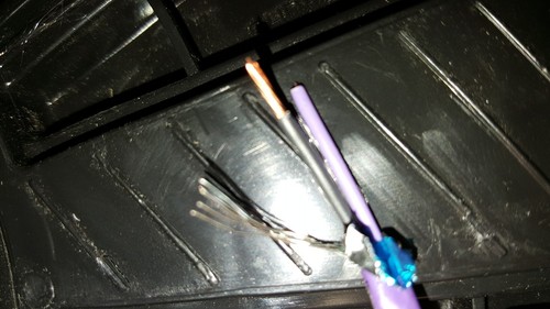 Carol 92130 18//2C Shielded BO Automatic Temperature Control Cable CMP Purp//100ft
