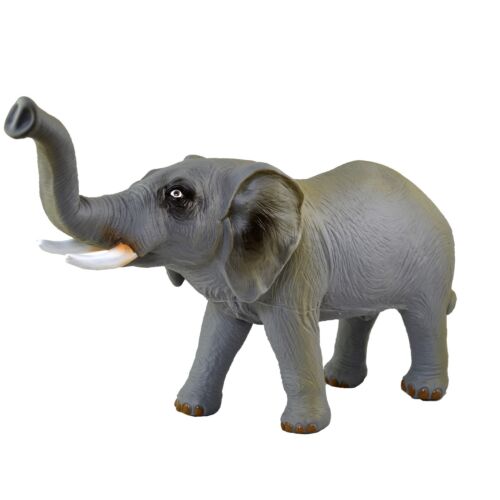50cm Elefante Grande 20/" Suave Peluche Juguete Juego De Goma África Safari