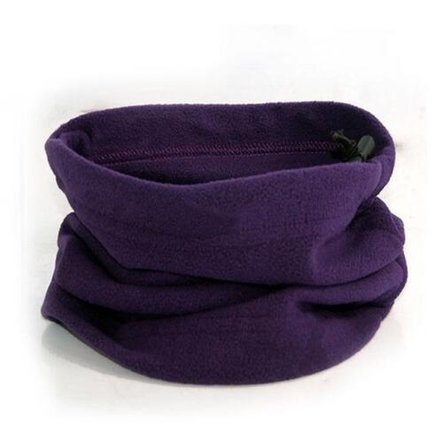Men//Women Shawl Fleece Snood Scarf Neck Warmer Ski Beanie Hat Balaclava Scarf YW